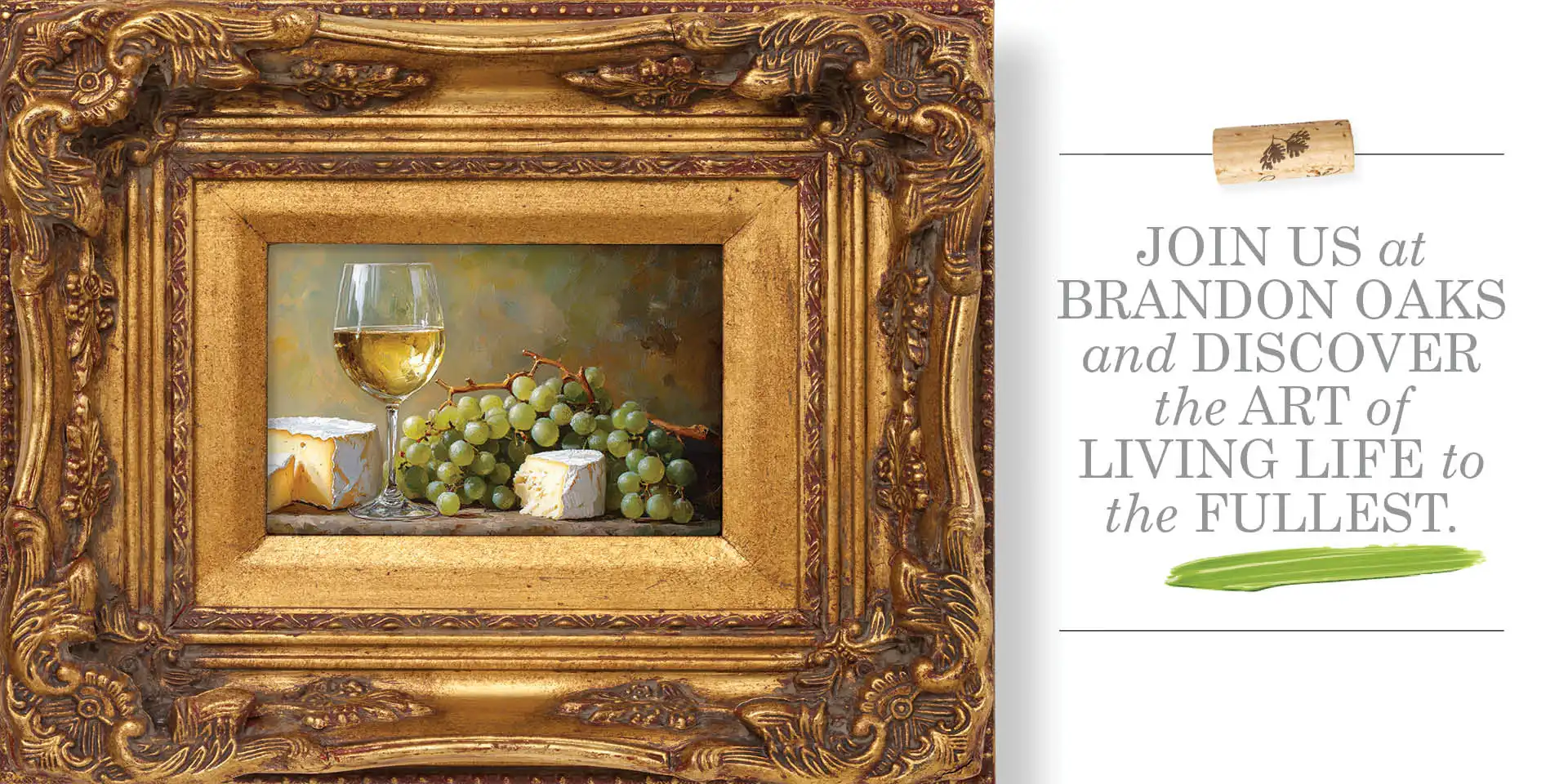 Join us at Brandon Oaks and discover the art of living life to the fullest